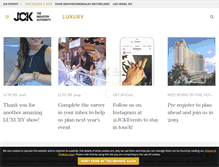 Tablet Screenshot of luxury.jckonline.com