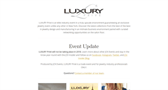 Desktop Screenshot of luxuryprive.jckonline.com