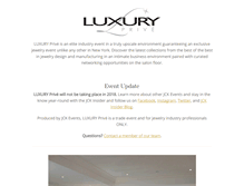 Tablet Screenshot of luxuryprive.jckonline.com